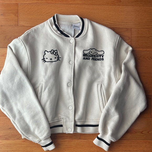 Hello Kitty White and Black Kids Jacket - Picture 2 of 3
